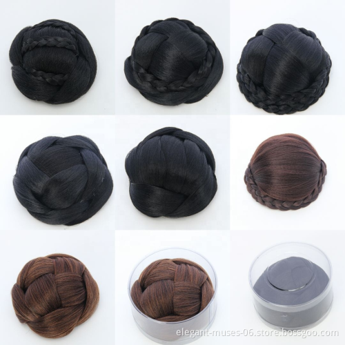 wholesale synthetic crochet hair buns messy hair bun perruqu avec synthetic hair chignon afro
